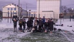 Для юных футболистов начались зимние тренировки