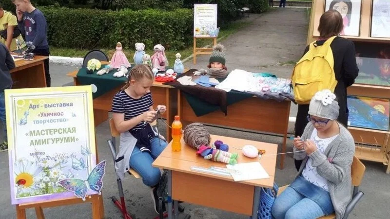 «Мастерская амигуруми» в Доме детского творчества