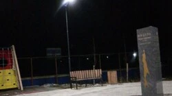 Свет в мицулёвском сквере зажгли