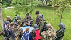Отряд юных патриотов устремился за 50 параллель
