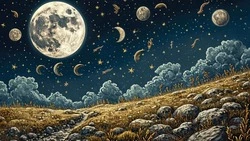 Полнолуние в марте 2025: когда наблюдать Луну Червя, влияние на знаки зодиака 