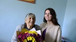 Раисе Михайловне Дрючиной исполнилось 92 года
