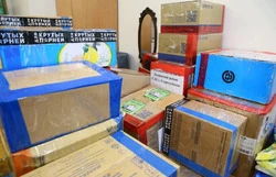 Cахалинским бойцам в зону СВО отправили 5 тонн гуманитарного груза и личных посылок