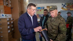 Валерий Лимаренко проверил условия быта мобилизованных сахалинцев