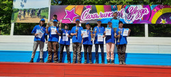 Ученики второй школы заняли третье место в областных соревнованиях