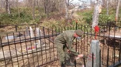 Анивские военные присоединились к волонтёрам Победы