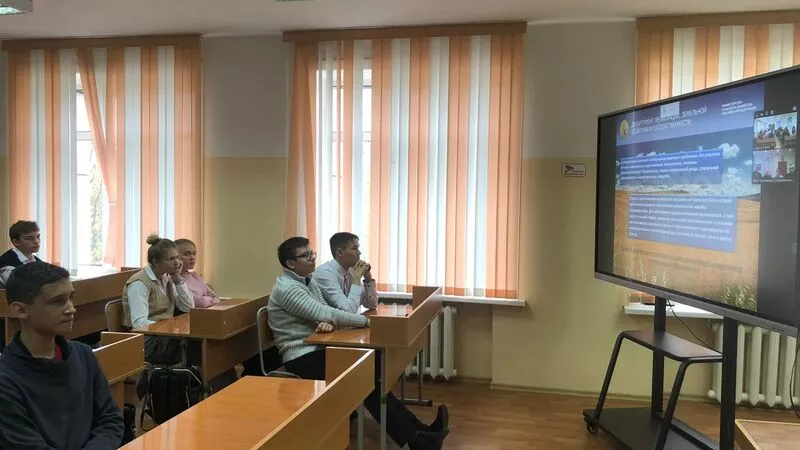 Мелиораторы провели День открытых дверей во второй школе