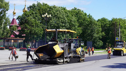 В Аниве завершают ремонт улицы Калинина
