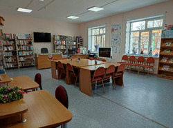 Детская библиотека обживается на новом месте