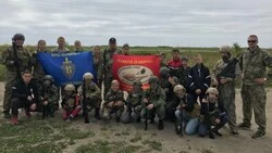 Юные анивские патриоты освоили тактические боевые приёмы