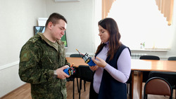 Мэр округа передала нашим военнослужащим тестовую партию аккумуляторов