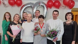 Супруги Соловьёвы справили бриллиантовую свадьбу