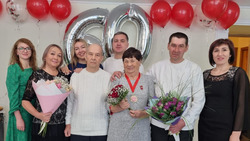Супруги Соловьёвы справили бриллиантовую свадьбу