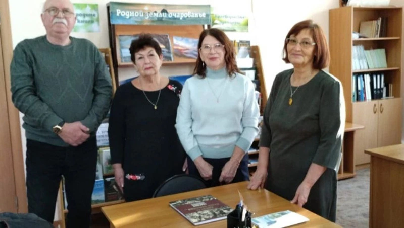 В Аниве побывала сестра знаменитого учёного Анатолия Басарукина