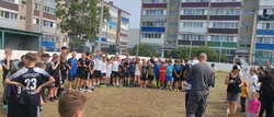 В Аниве провели турнир по дворовому футболу памяти героя Эдуарда Уколова