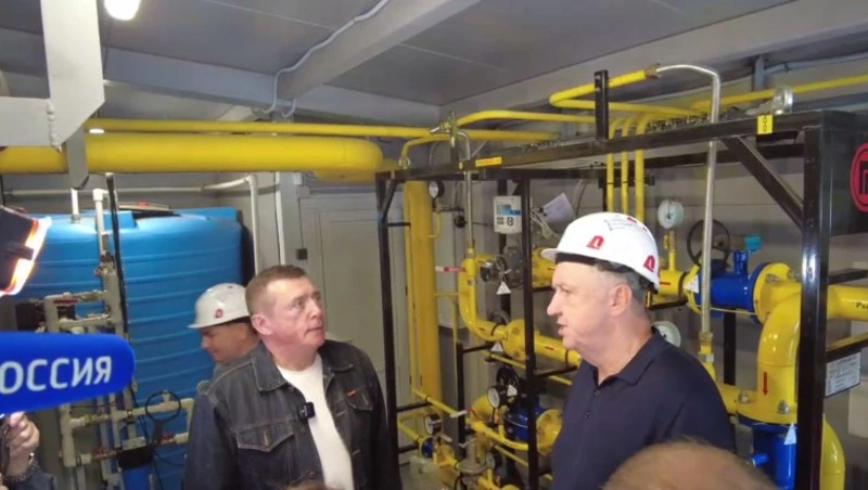 В селе Таранай запущена новая газовая котельная