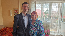 Любовь Семёновна Яковлева 11 апреля встречала гостя