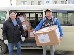 Из анивской общественной приёмной «Единой России» отправили очередную партию гуманитарного груза