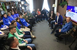 Валерий Лимаренко встретился с волонтёрами проекта «Сопричастность»