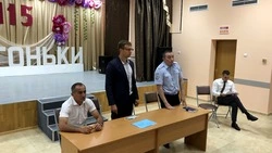 В Высоком и Огоньках прошли сходы сельских жителей