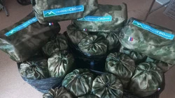 В Центр «Анива со СВОими» доставили очередную партию ткани