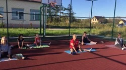 Социальный фитнес с элементами стретчинга