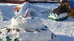 Лучшие скульпторы и строители из снега – в «Росинке»