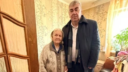 Блокадницу Валентину Викторовну Компаниец поздравили с памятной датой