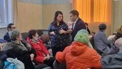 Светлана Швец провела встречу с жителями Высокого