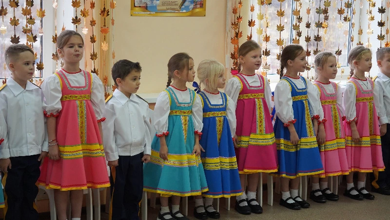  В «Росинке» провели посвящение в казачата