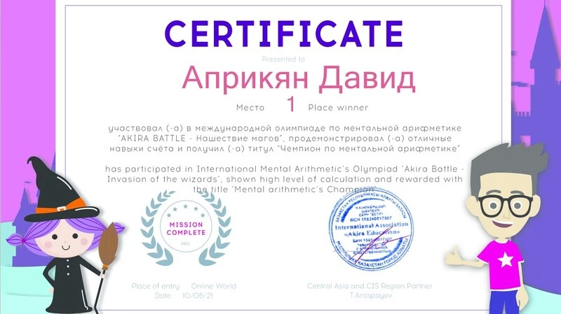 Успехи ребят из «Гениалики» на международном уровне