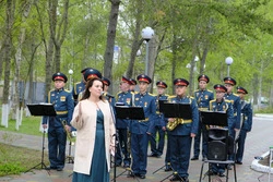 В сквере Победы Анивы открыли Памятный знак