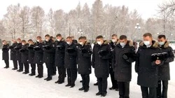 В Аниве поприветствовали новоприбывших солдат