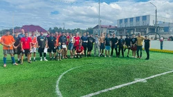 Наши футболисты отметили День физкультурника турниром по мини футболу в Таранае