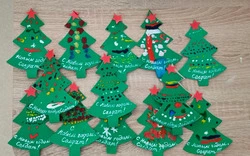 Анивское отделение СЖР провело акцию «Новогодняя открытка от сердца»