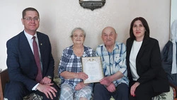 Семья Денисовых живёт в любви и верности 70 лет!