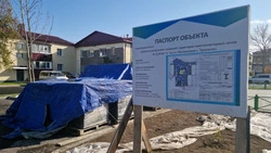 В Троицком завершают ремонт дворов