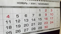 Производственный календарь на ноябрь 2024: праздники, сколько будем отдыхать  