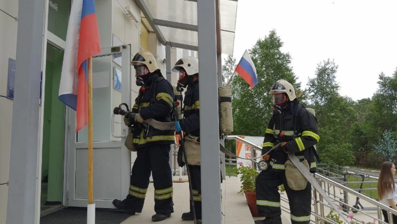 В ДДТ райцентра прошли пожарно-тактические занятия