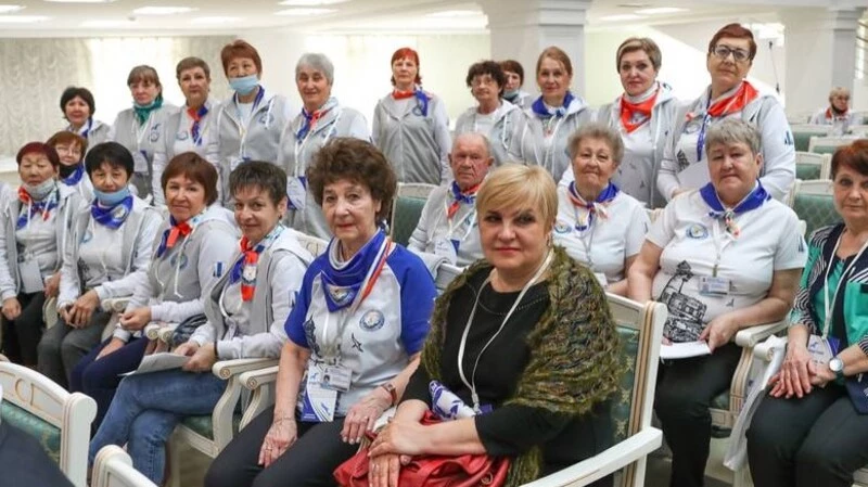 «Серебряные» волонтёры округа побывали на областном съезде