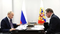 Президент России провёл встречу с министром здравоохранения