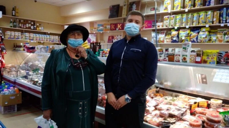 Проверка цен в продуктовом минимаркете
