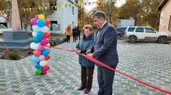 Сельский праздник на новой приклубной территории
