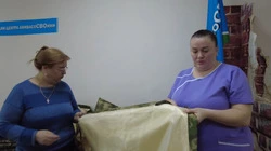 Волонтёры центра «Анива со СВОими» начали выпуск орудийных накидок
