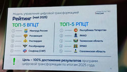 Сахалинская область делится опытом цифровой трансформации на ЦИПР-2025