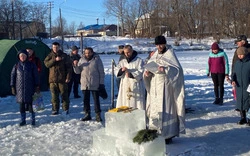 Лютога на один день превратилась в реку Иордан