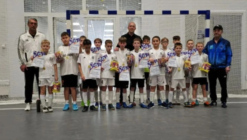 В Троицком провели футбольные соревнования на Кубок Деда Мороза