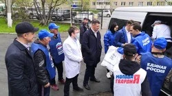 В Аниве состоялась акция «Спасибо врачам!»