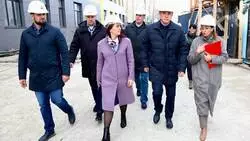 Валерий Лимаренко побывал на строительстве новой Школы искусств