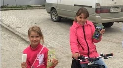 Июльская акция для велосипедистов от анивских госавтоинспекторов
